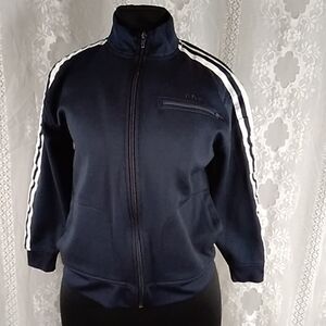 Vintage Gap Blue & White Women's Sweater Size M (7-8)